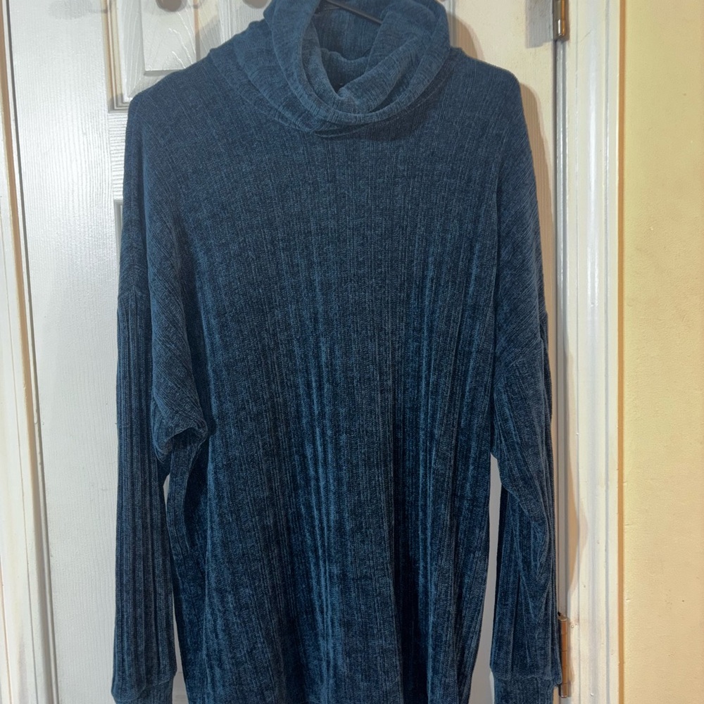 Motel blue sweater dress
